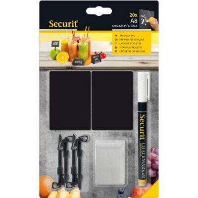 Kreidetafel A8 schwarz (20er Set)